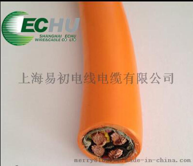 上海易初电线电缆直销 耐油屏蔽 RVVYP 4*10+(2*1.5) 伺服电缆